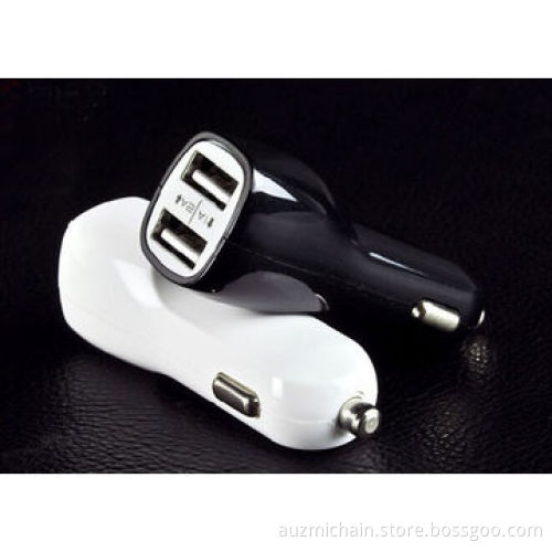 Duck mouth dual USB car charger with 2.1A for mobile phone and iPad
